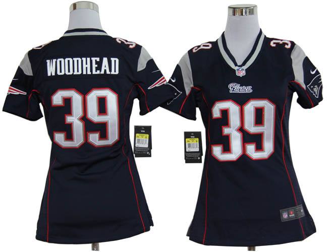 Nike Team Jersey New England Patriots 39 Danny Woodhead Blue Game